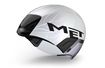 Picture of MET CODATRONCA ROAD HELMET WHITE SILVER | MATT GLOSSY